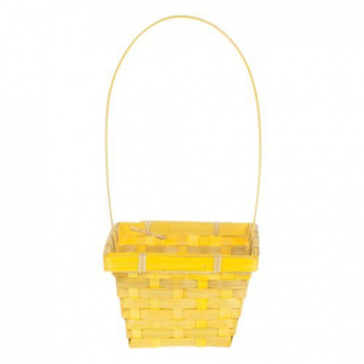 Корзинка желтая 14*14*9,5/32 см 1 шт