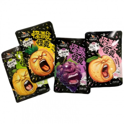 Карамель TengDa Супер кислые Фруктовые 24 г 1 шт Карамель TengDa Супер кислые Фруктовые 24 г 1 шт