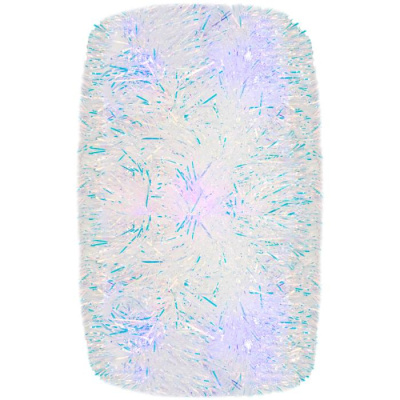 Мишура Серебро с гирляндой d-5 см 220 см (АА*2 не в компл) 1 шт Мишура Серебро с гирляндой d-5 см 220 см (АА*2 не в компл) 1 шт