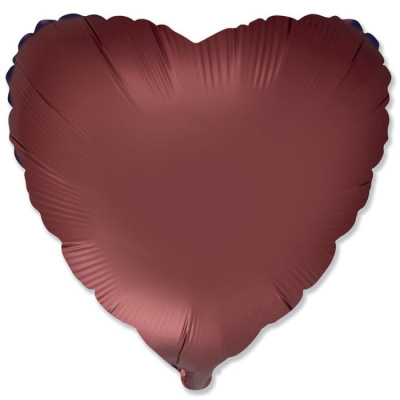 Шар фольга без рисунка Сердце 18" Ройбуш сатин (FM) Шар фольга без рисунка Сердце 18" Ройбуш сатин (FM)