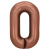 Шар Цифра 0 шоколад 81 см Шар Цифра 0 шоколад 81 см