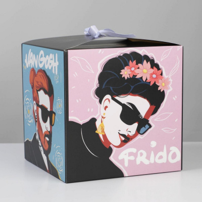 Коробка складная Арт 18*18*18 см 1 шт