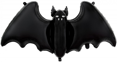 Шар фольга Фигура Летучая мышь черная 119 см (FL)